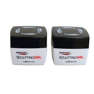 (2) SuperNail UV Sculpting Gel - 14g / 0.5oz New Sealed